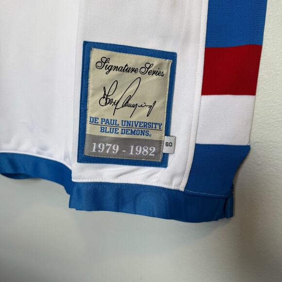 Terry Cummings DePaul Jersey #32 NWT Size 60 3XL Blue Demons Throwback NWT New - Picture 6 of 9